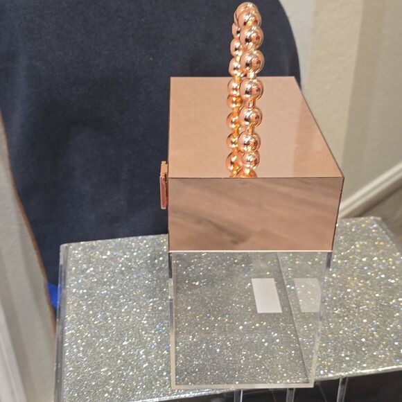 At Home Elegant Transparent Decorative Purse Shaped Storage Box - Picture 7 of 11